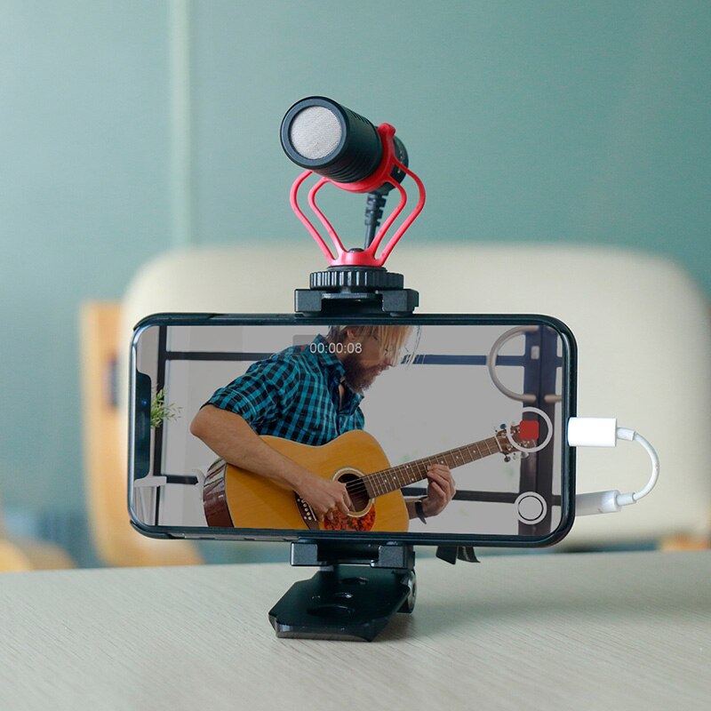 Ulanzi ST-05 Opvouwbare Mini Telefoon Statief Mount Adapter Verticale 360 Rotatie Statief Stand voor iPhone X 8 7 Samsung S8 7 Redmi