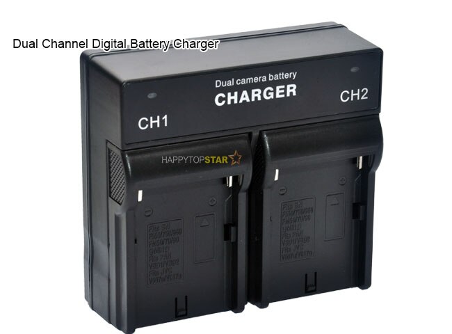 Dual Doppel Kanal Digital Batterie Ladegerät für Sony NP-F970 F570 F960 NP-F730H NP-F750 NP-F770 FP/FH/FH + /QM/F Serie Batterie
