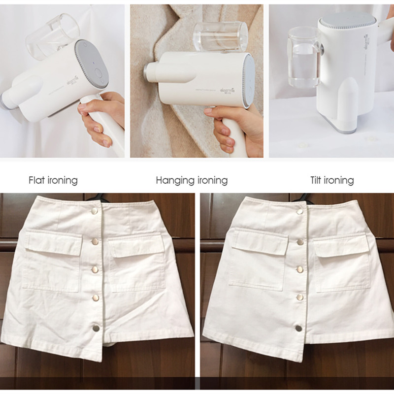 Deerma DEM - SH011 Foldable Garment Steamer 800W Handheld Clothes Wrinkle Remover Sterilization Steam Iron machine