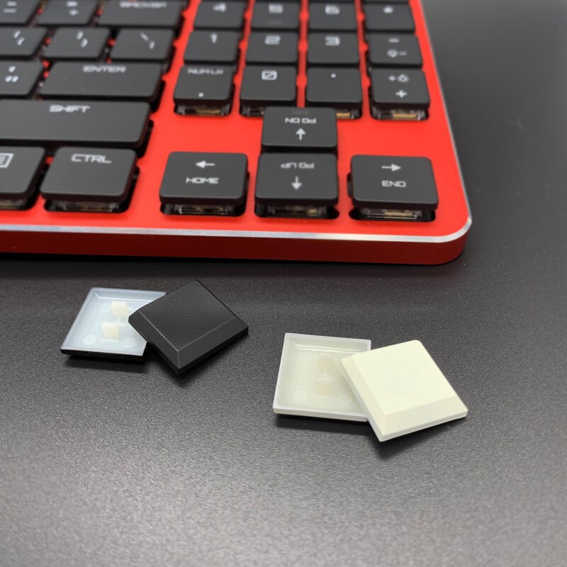 Kailh Low Profile Keycaps for Box 1350 Keycaps Chocolate Switch Translucent White Black Space Mechanical Key Cap