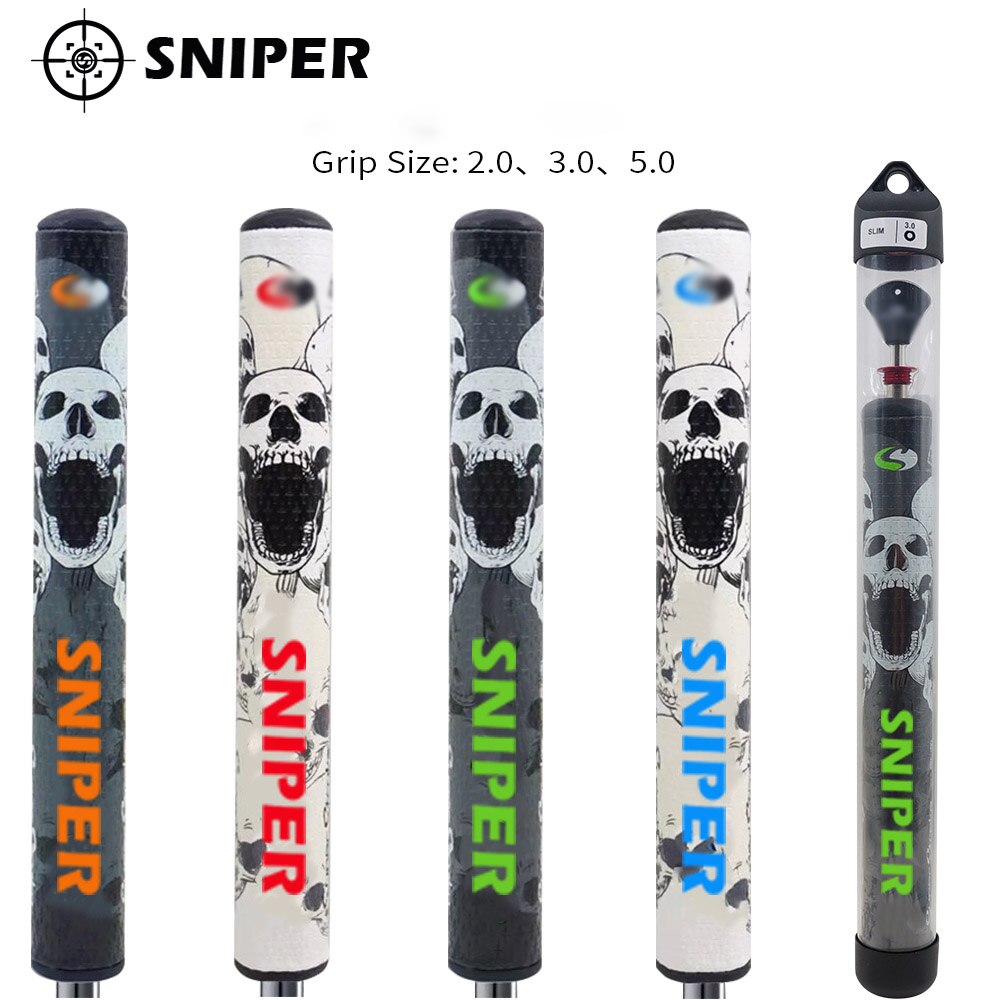 colors golf putter grips skull 5.0 weights or no weights grips