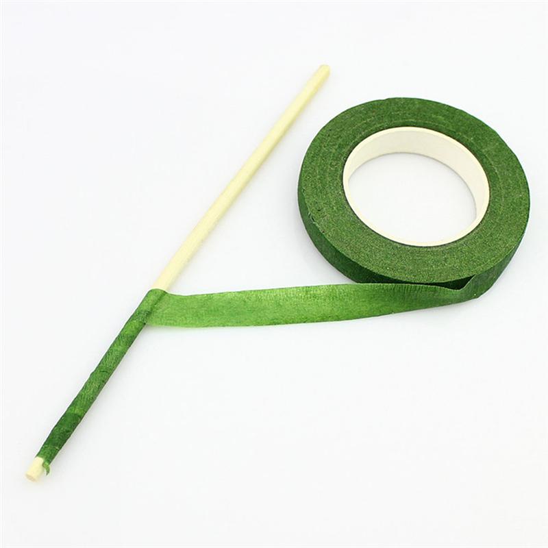 Draagbare Praktische Nuttig Duurzaam Adhesive Bloemen Tape Bloem Tape Groen Groen Bloemen Tape Voor Boeket Bloemist Tape Stem Wrap