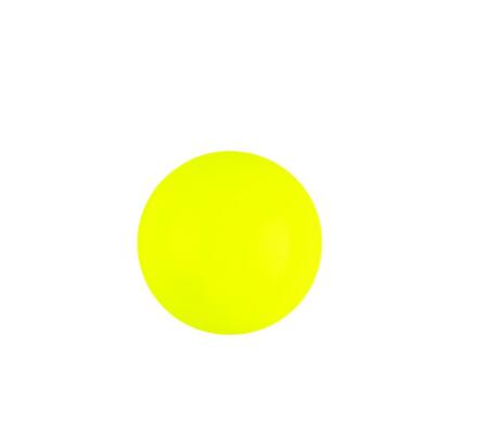 Balle collante plafond Decompression wall ball Sticky Squash Suction Sticky Target Ball Children's Toy Response capability: YELLOW 5CM