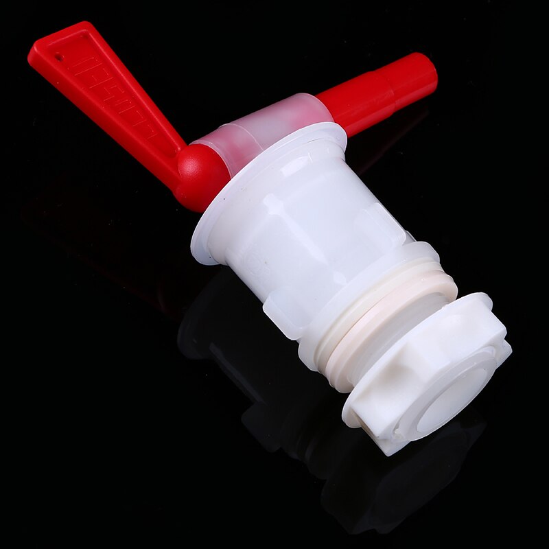 Grifo de plástico para fermentación de botellas, llave con válvula de espiga para cerveza casera, dispensador de cubo de fabricación de vino, herramienta de bar