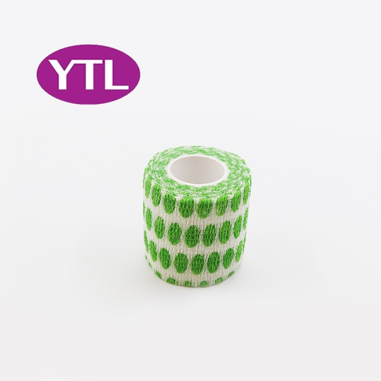 Bandage d'emballage pour animaux de compagnie, respirant, auto-adhésif, élastique, animal de compagnie, chien, chat: green