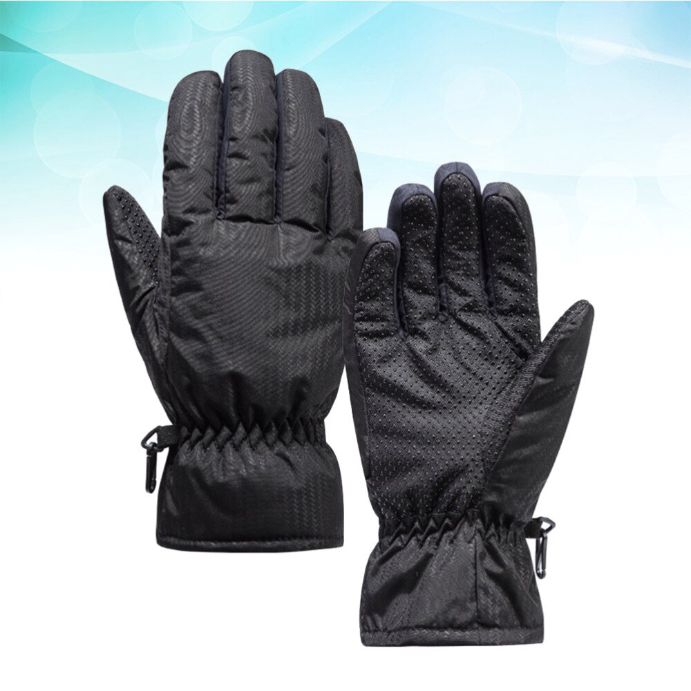 Protección contra el frío para deportes al aire libre, 1 par, Unisex, portátil, a prueba de viento para esquiar y ciclismo (talla M)