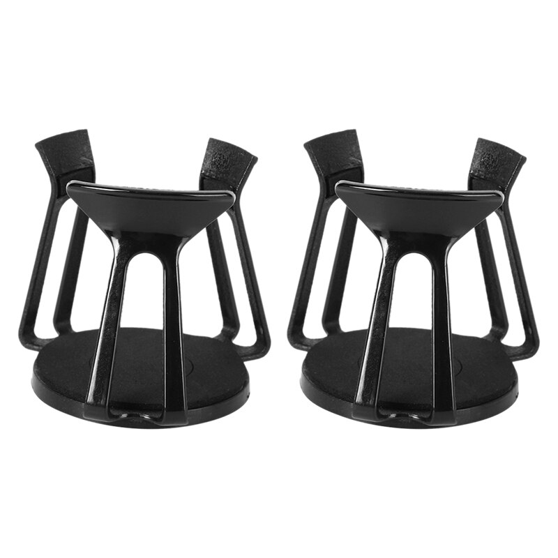 Nieuw-Universele Plastic 2 Stuks Auto-interieur Water Bekerhouder Plakken Fixer Stopper Drink Fles Stand Accessoire