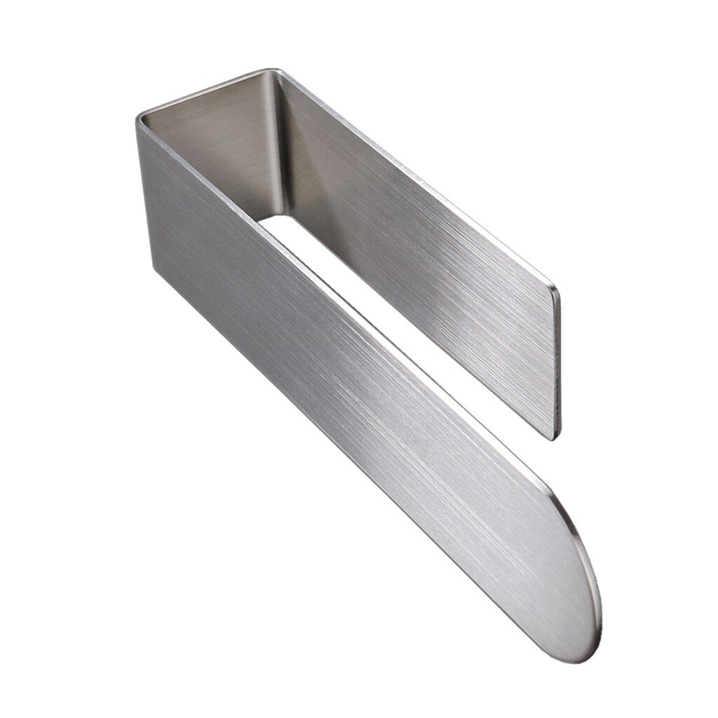 Hand Towel Holder Self Adhesive Bathroom Towel Bar Stainless Steel Towel Rack Holder Wall Mounted Paper Rack Bathroom Organizer: Default Title