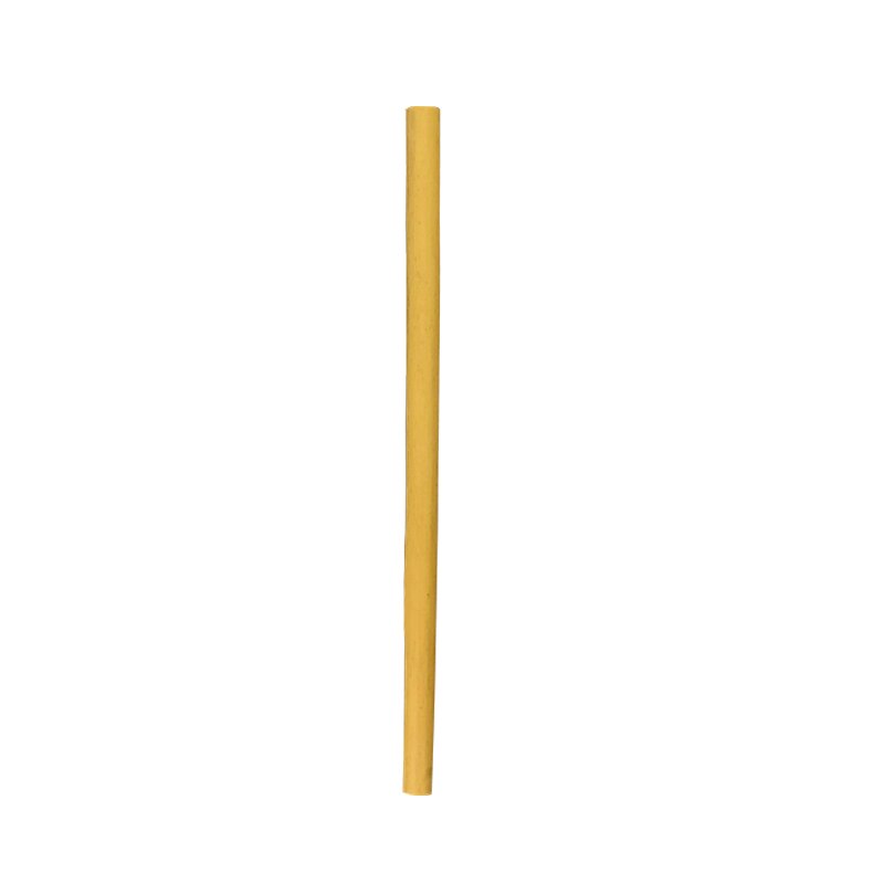 6/8/10pcs Natuurlijke Bamboe Rietjes Herbruikbare biologische rietjes met stro schoner borstels voor Party Verjaardag bruiloft Bar Tool: 1 Straw