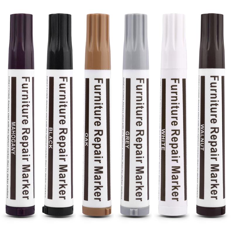 Meubelreparatiepen Markers Remover Houten krassen Herstellen Kit Krasvuller Verf Houten kast Vloeren Tafels Reparatiegereedschap
