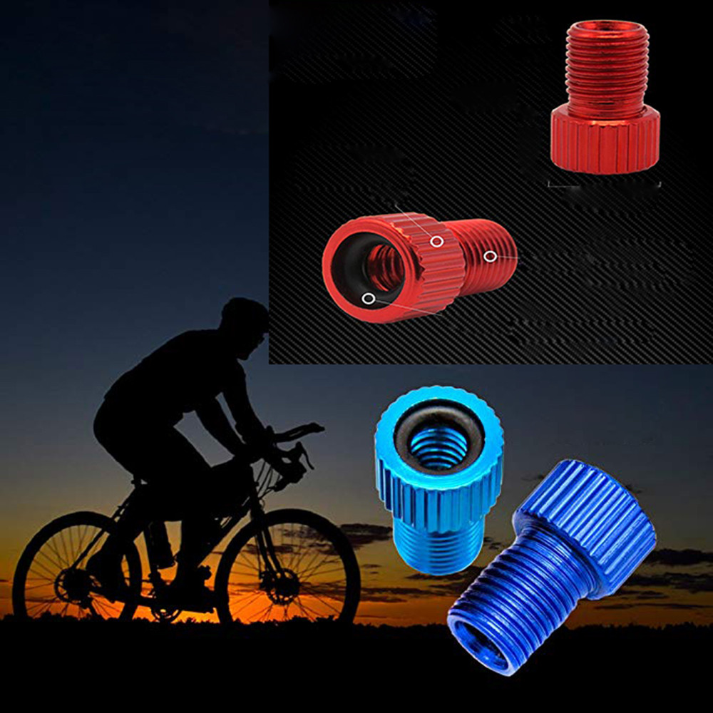 5PC Pump Bicycle Convert presta to schrader copper Bike air Valve Adaptor adapters wheels gas nozzle Tube Bicycle Tool #30