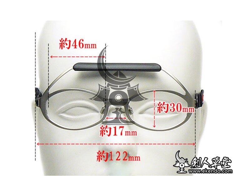 -IKENDO.NET- HP004 -Kendo glasses-Special glasses for kendo Budo dedicated Kendo supplies