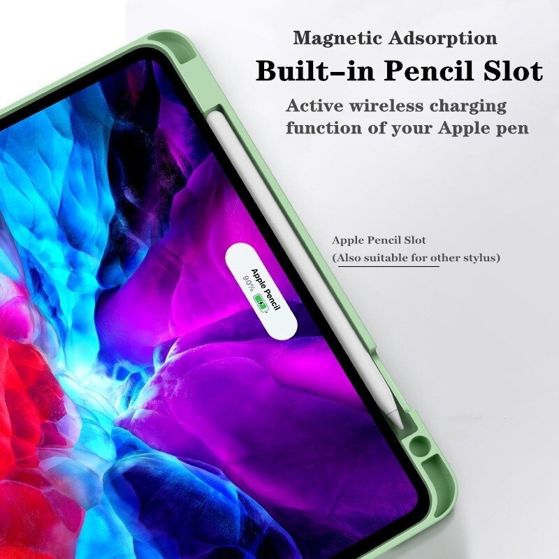 Hülle mit bluetooth-tastatur für ipad pro 11 , ipad pro 12 9 10 2 8th ipad 9.7 (7th. 6th )