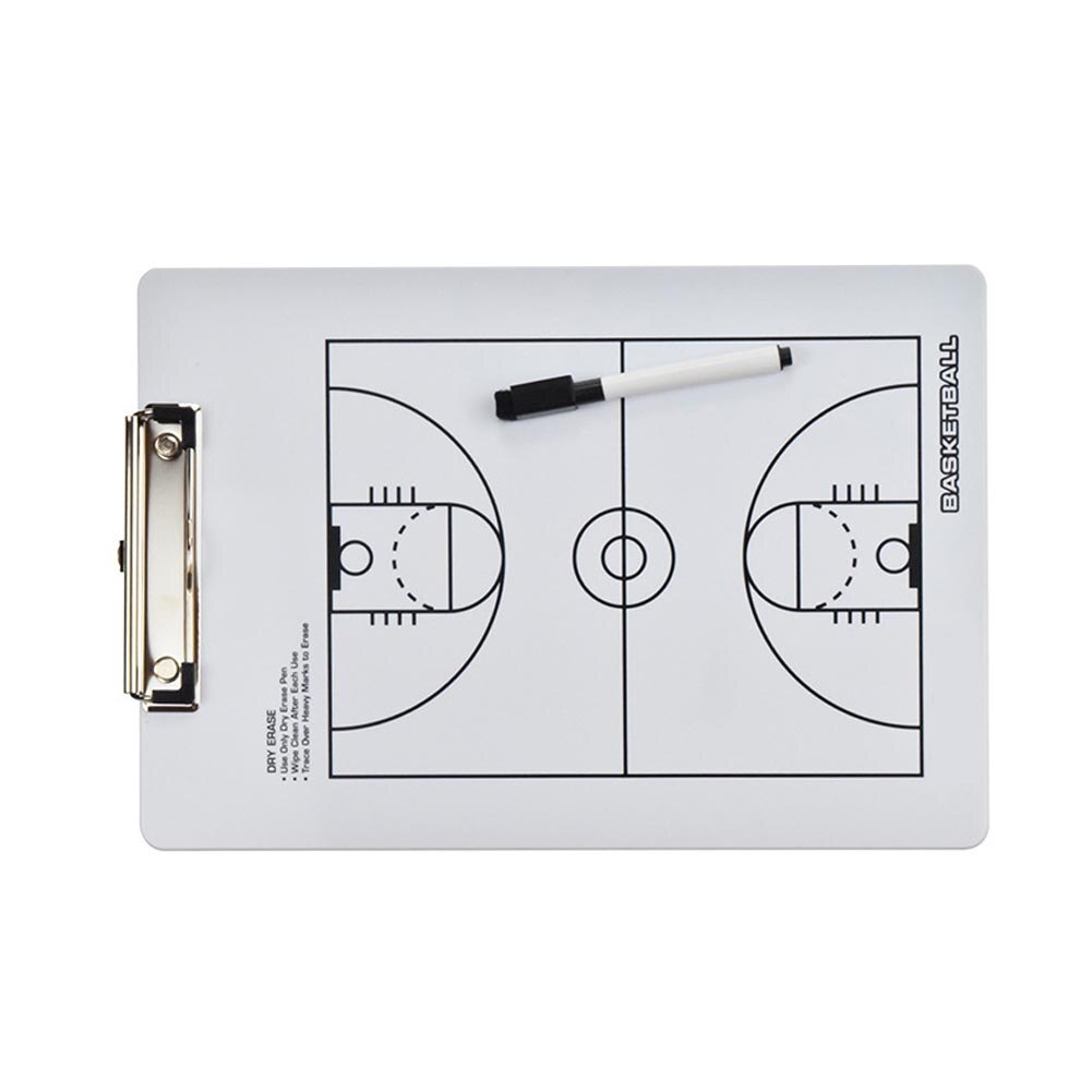 Coaching Board Football Basketball Wear Resistant Whiteboard Strategy Sports Marker Portable Volleyball Training Aids Dry Erase
