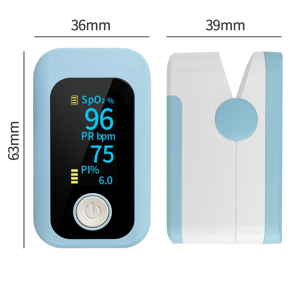 Finger-pulsoximeter Tragbare Pulsioximetro SPO2 PR PI Oximetro De Dedo Digitale Oxymetrie