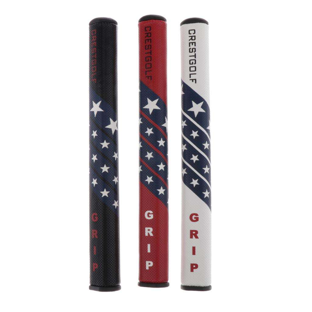 Chic Golf Grip Golf Grips PU Leather Non-sticky Non- Anti Shock with Star Patterns