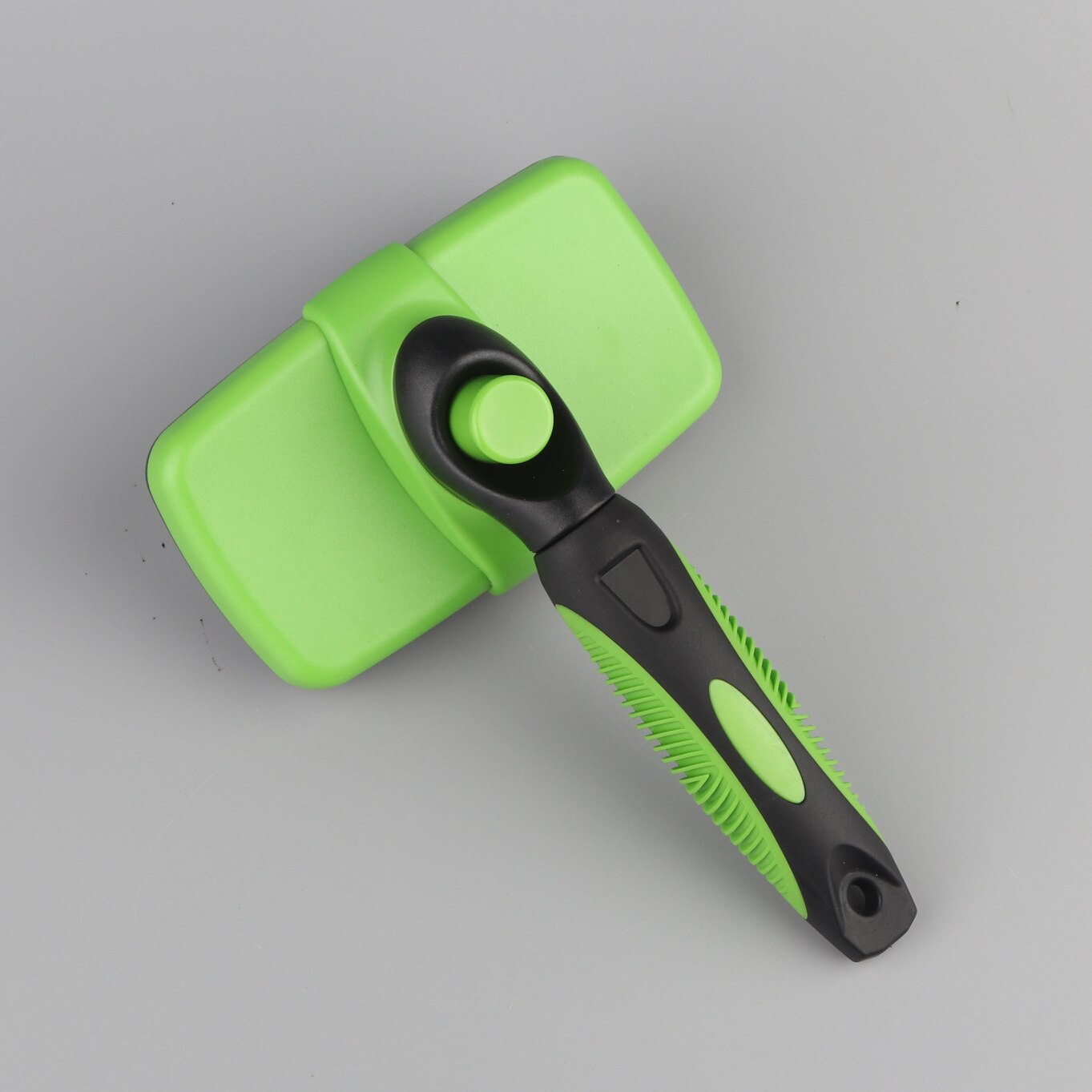 Self-cleaning needle comb for cats and dogs large retractable open knot comb pet comb fading beauty hair depilation: B