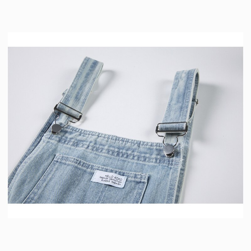 Summer Jeans Denim Jumpsuits Women Playsuits Chic Vintage Overalls Trendy Casual Rompers Loose Bottom Female Jeans