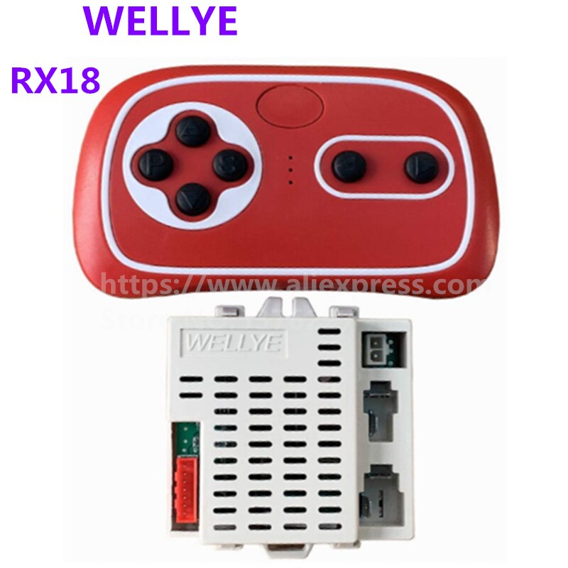 Wellye RX18 Children's electric toy car bluetooth remote control, controller with smooth start function 2.4G bluetooth transmitt: RX18 Remote receiver