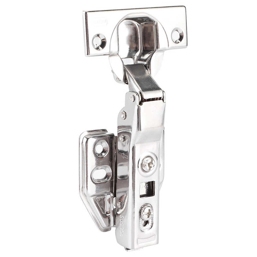 304 Stainless Steel Hydraulic Damping Door Hinge Hardware Fittings for Closet Cabinet Wardrobe Hydraulic Hinge