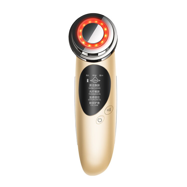 Face Skin EMS Mesotherapy Electroporation RF Radio Frequency Facial YSQ LED Photon Skin Care Tighten Beauty Machine