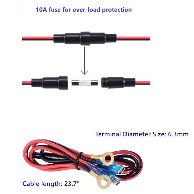Schnellladefunktion 3.0 usb-anschlüssen, wippschalter  qc 3.0 led-anzeige und voltmeter für boote, autos, lkws, motorräder, smartphones und tablets