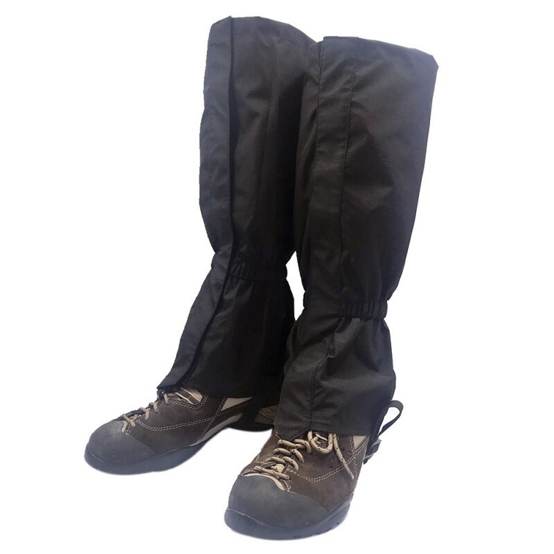 Unisexe imperméable Legging jambe couverture guêtre randonnée Camping botte chaussure voyage coupe-vent jambières: B