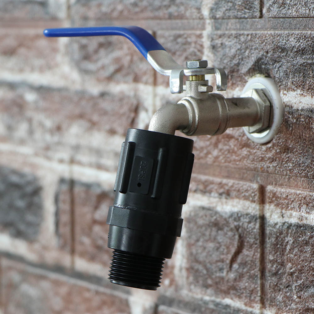 Jardim Rega Irrigation System Fittings, redutor de pressão, reduz a entrada de água 3/4 "Thread, 15 PSI, 20 PSI, 25 PSI, 30 PSI, 45PSI