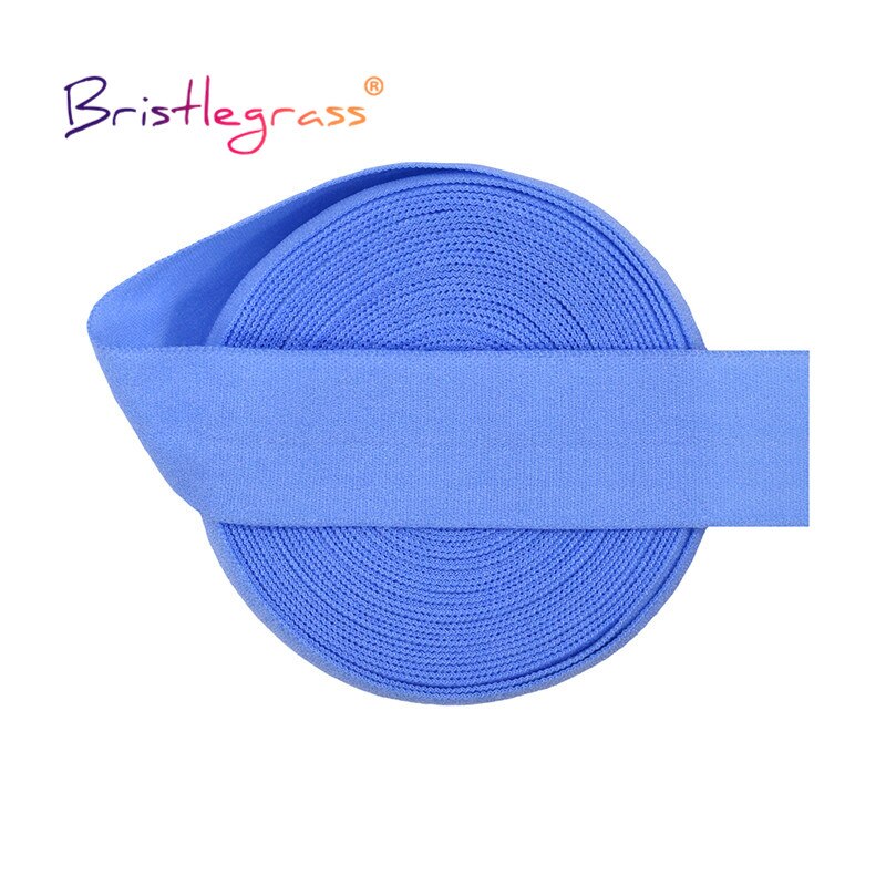 BRISTLEGRASS-cinta elástica FOE de licra, 100 yardas por rollo, 3/4 ", 20mm, mate sólido, no brillante accesorios de costura accesorios de costura costura accesorios novedosos cintas decorativas para costura