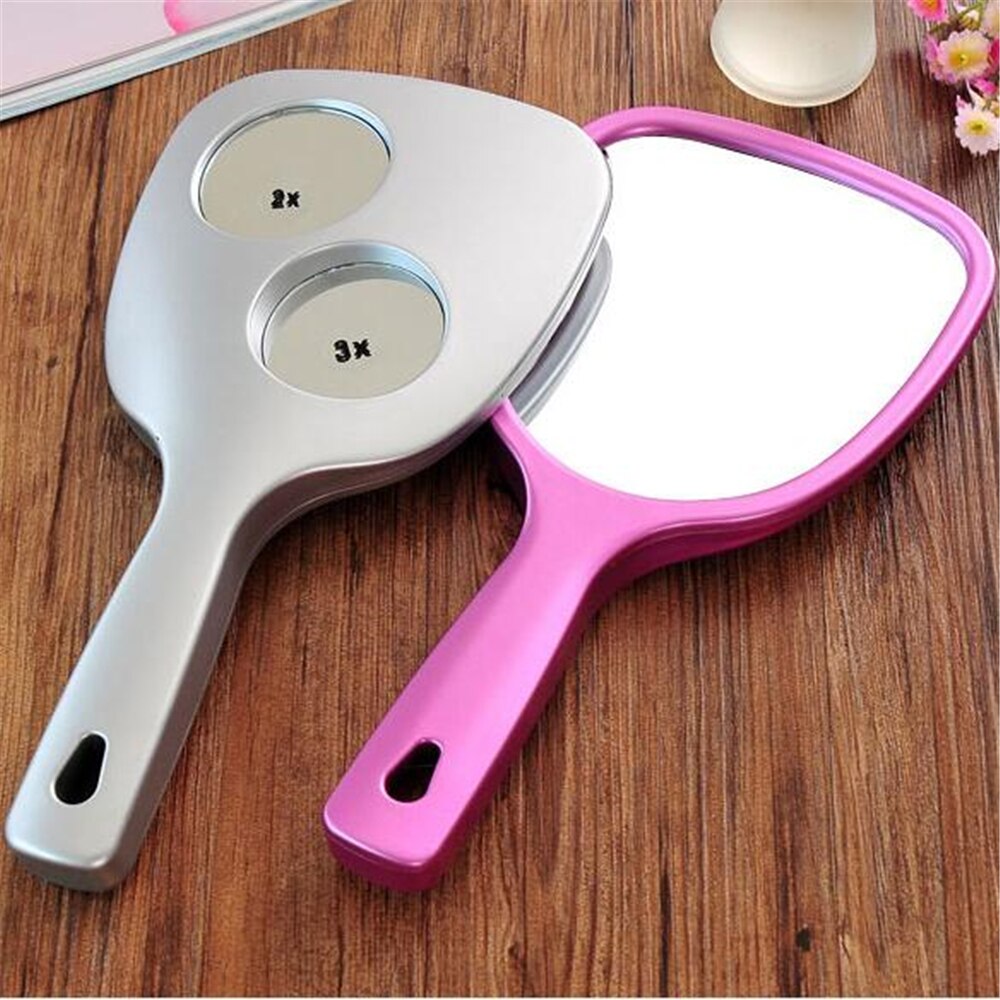 Handheld Makeup Mirror Hand Mirror Vanity Mirror SPA Salon Makeup Vanity with Handle Magnifying Mirror Compact Mirrors for Women