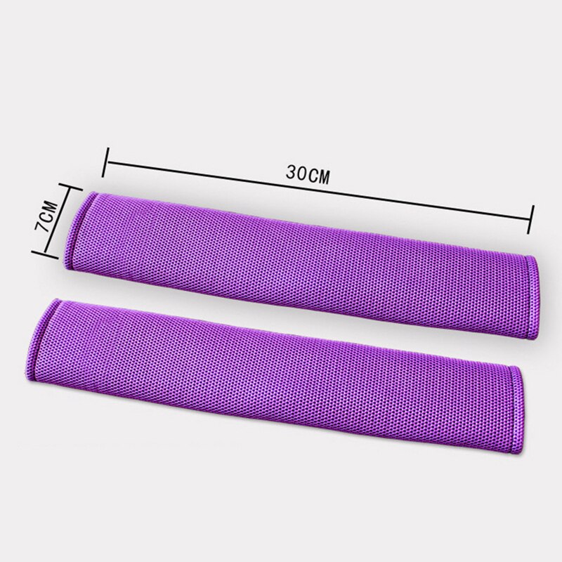 2 Stuks Ademende Auto Veiligheidsgordel Voor Auto Cover Seat Belt Schouderstuk Auto Gordel Beschermende Riem Pad Accessoires interieur