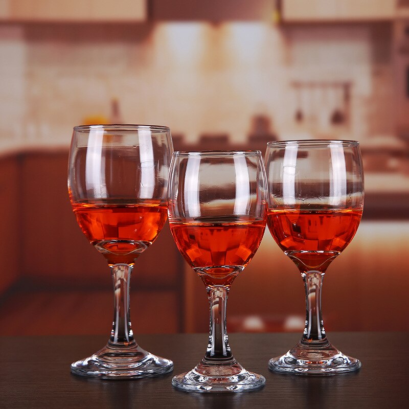 Modern Simple Glass Red Wine Glass Tempered Glass Goblet Exquisite Glassware