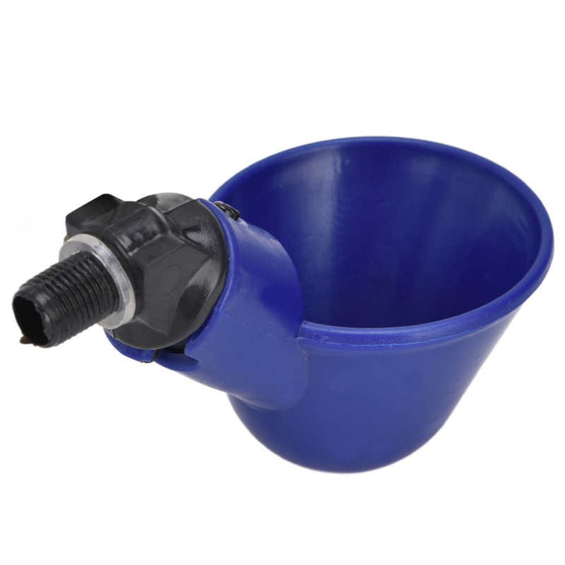 Chicken Water Feeder High Standard Chicken Watering System Switchable Chicken Water Cup G1/8 Male Thread for Animal Husbandry