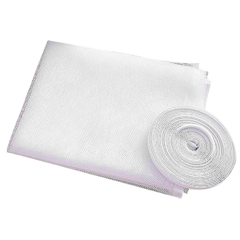 Indoor Insect Fly Mosquito Net Screen Curtain Mesh Bug Mosquito Netting Door Window Screen Self-adhesive Protection #t1p: Default Title