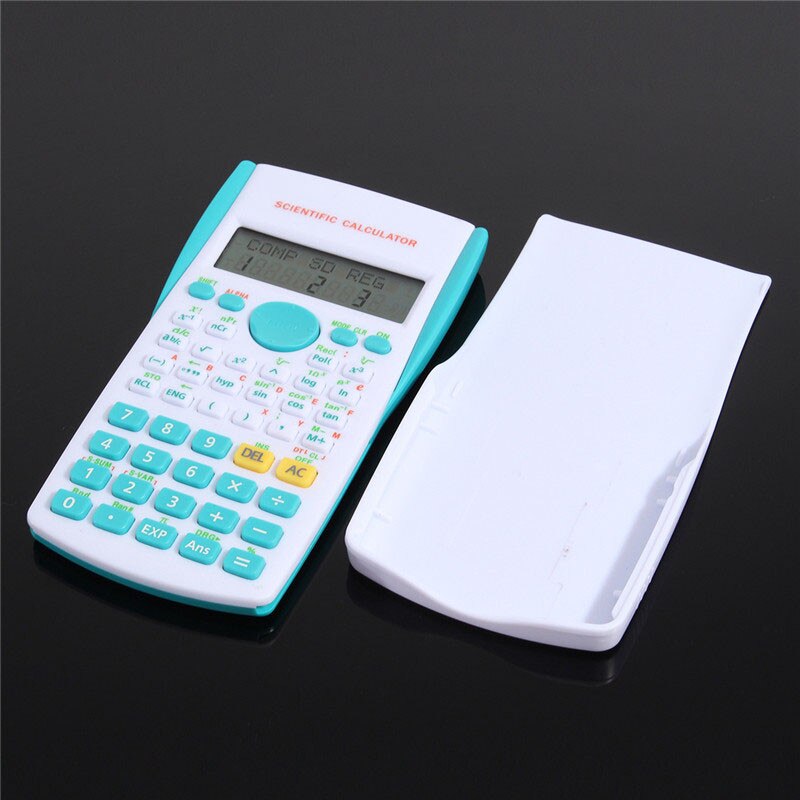 Calculadora Científica multifuncional portátil de colores, batería AAA, Oficina de Contabilidad para estudiantes, suministros de oficina con función de 12 dígitos