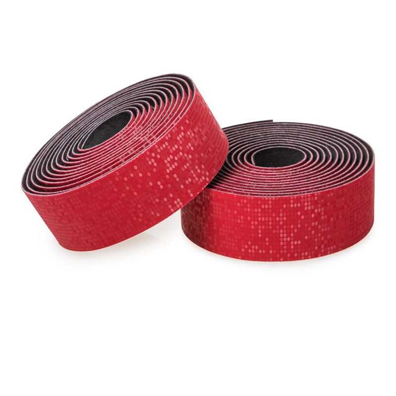 Racefiets Stuur Strap Antislip Stuur Strap Schokabsorberende Mountainbike Stuur Strap Dode Vlieg Fiets Stuur band: Rood