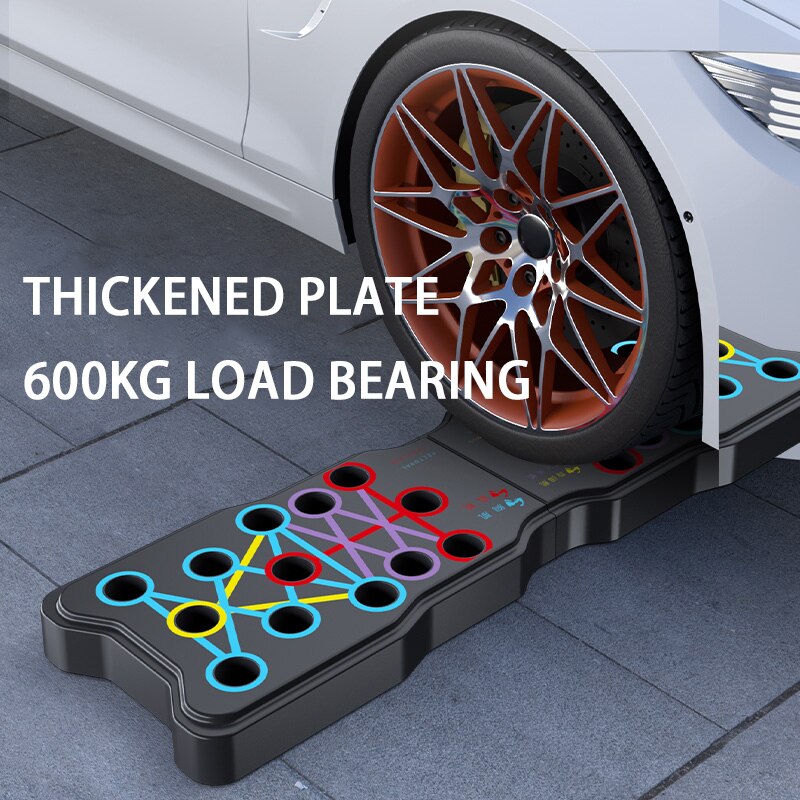 Push Up Board Fitness Band Handvat Voor Mannen Dames Lichtgewicht Opvouwbare Draagbare Push Up Home Gym Apparatuur Voor Krachttraining