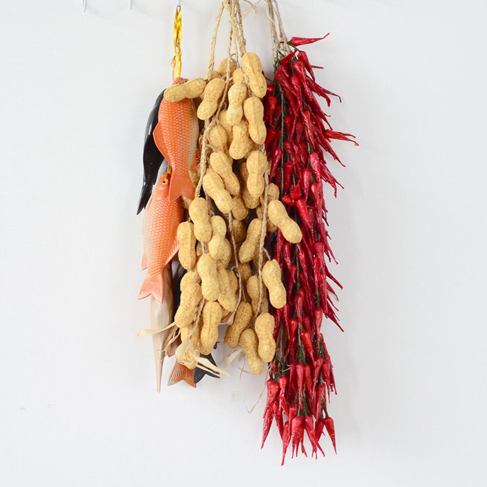 1pc simulering kunstigt skum vegetabilsk plante lilla hvidløg majs peanut peber fiskekæde boligindretning fotografering rekvisitter