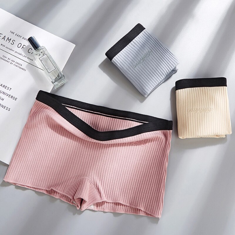 Boxer Hosen Hohe Elastische Feste Farbe Nahtlose Sichere Ecke Hosen Frauen Anti-beleuchtung Sicherheit Hosen Unter kurze Hose Leggin kurze Hose