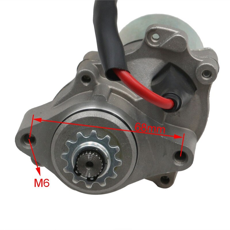 3 bolzen Oberen Elektrische Anlasser Motor- Für 50... – Grandado