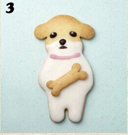 Cookies Cutter Biscuit Mold Set Baking Tools Sugarcraft Cutter Tools Animal Shaped DIY Cake Decorations: 3