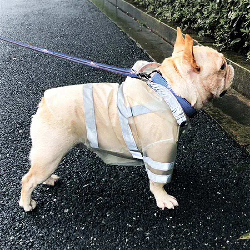 Buldog francuski ubrania ubrania dla mopsów sznaucer pudel sznaucer walijski corgi płaszcz płaszcz przeciwdeszczowy dla psów wodoodporny kostium buldog strój