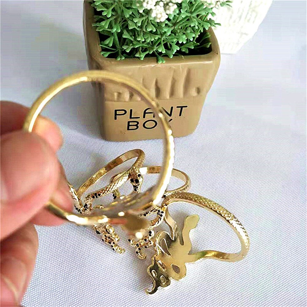 12Pcs/Spot Metal Snake Servet Ring Voor Bruiloft Banket Gebed Familie Verzamelen Tafel Decoratie Decoratie