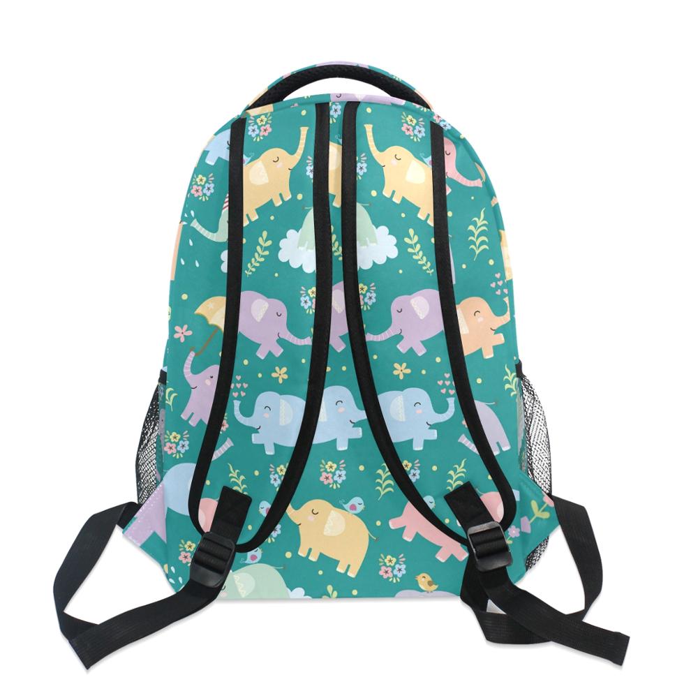 Elephant Style Women School Bag Brand Travel Backpack For Girls Teenagers Stylish Laptop Bags Rucksack girl schoolbag