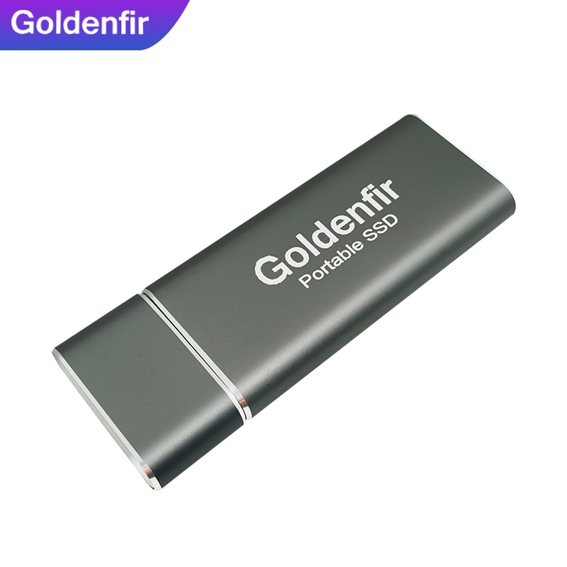 Goldenfir Mini Portable SSD USB 3.0 60GB 64GB 120GB 128GB 240GB 256GB 480GB 512GB 960GB 1TB External Solid State Drive