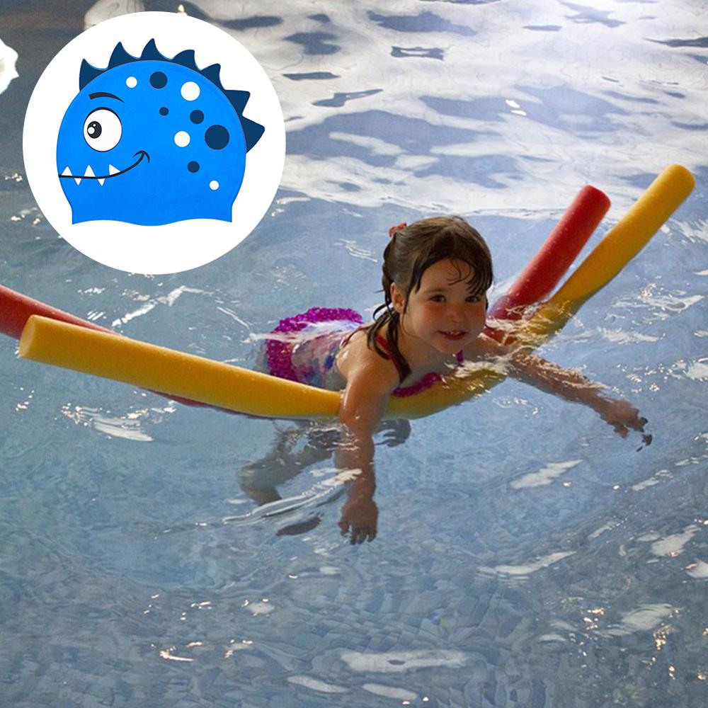 Bescherming Oor Interessante Siliconen Badmuts Voor Jongens En Meisjes Kinderen Badmuts Waterdichte Badmuts Comfortabele