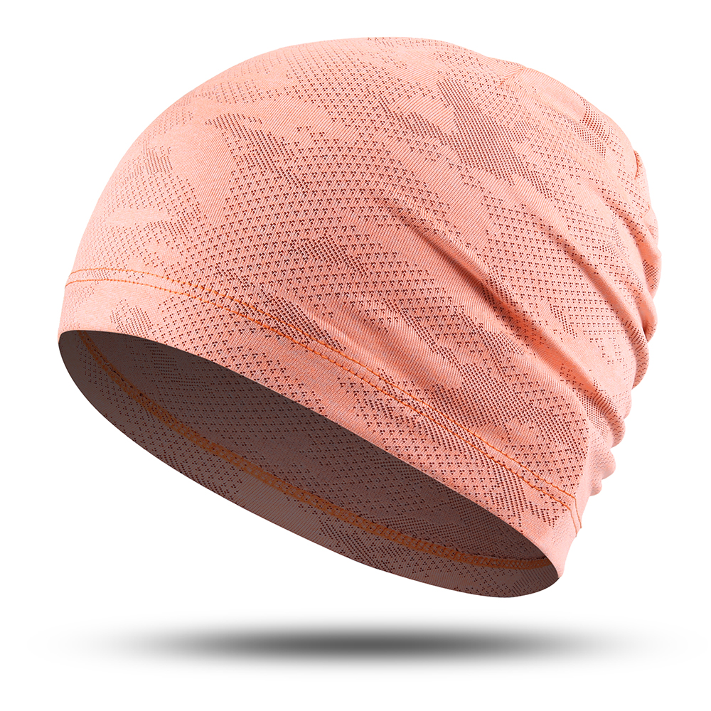 Summer Cool Running Cap Bicycle Hat Cycling Sport Caps Headdress Headscarf Hiking Baseball Riding Beanie Men Women Hats: Yellow