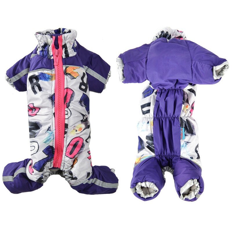 Winte Dog Coat Puppy Jumpsuit Clothes Camo Pattern Small Dog Jacket Hoodies Chihuahua Yorkie Clothing Wool Coat Cat Costumes N06