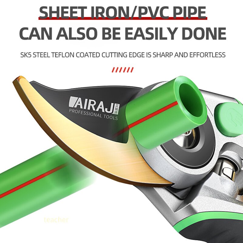 AIRAJ Pruners, Garden Pruners Tree Trimmers Bypass Pruning Shears Gardening Shears Clippers for Plants Gardening Cutter