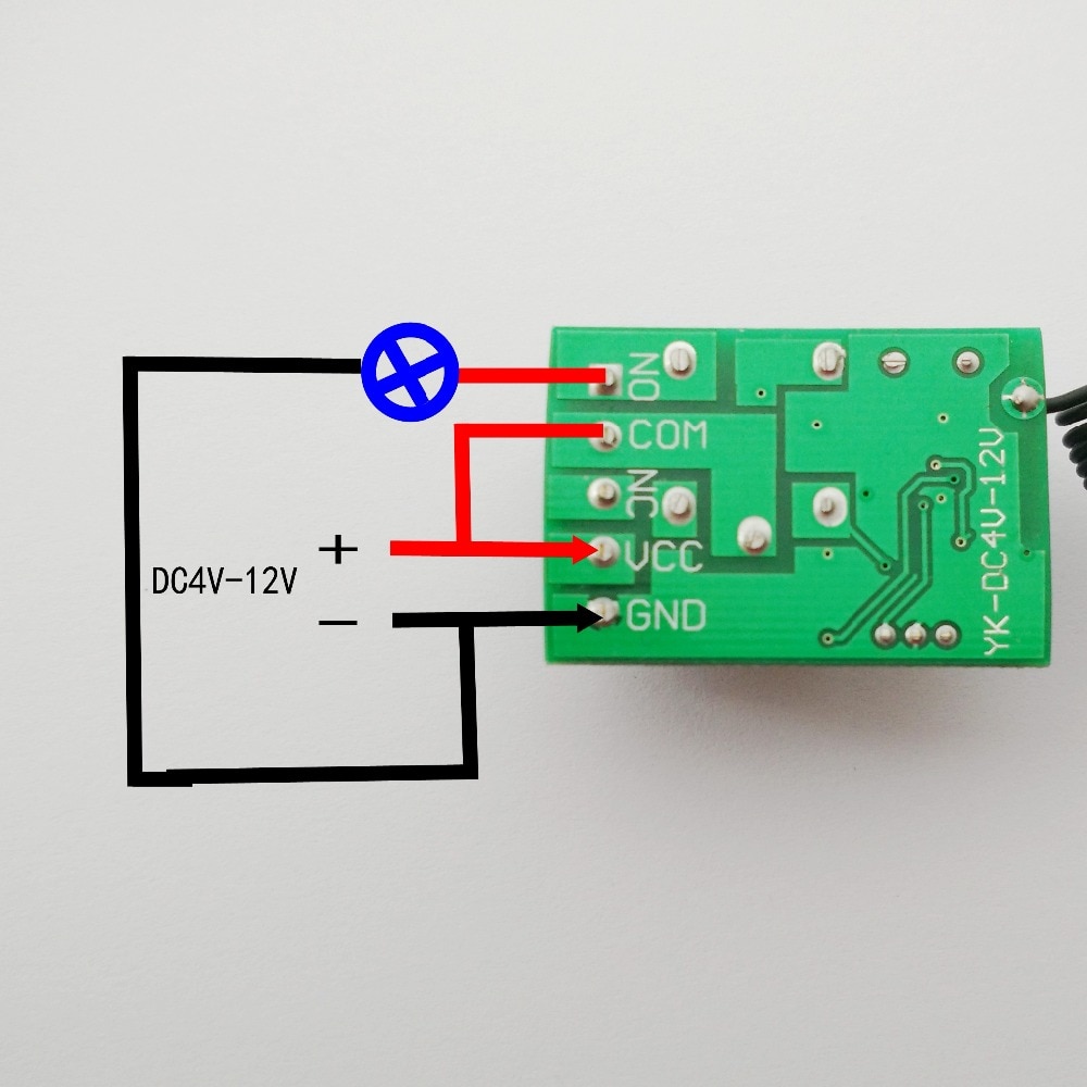 Long Distance remote control switch 5V 6V 7.4V 9V 12V Remote Control Push Button RF Wireless Switch 315 433 mhz Smart Home Alarm
